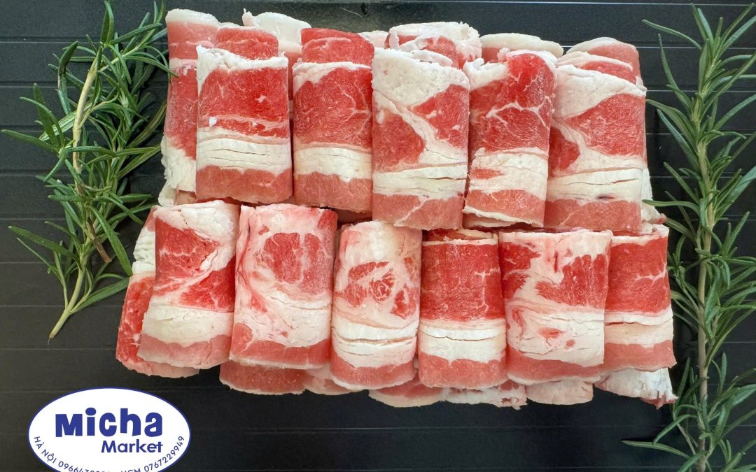 Ba chỉ bò Mỹ Hotpot